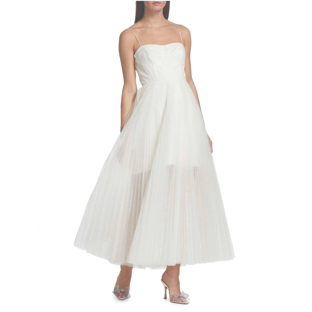 ML Monique Lhuillier Tulle Dress